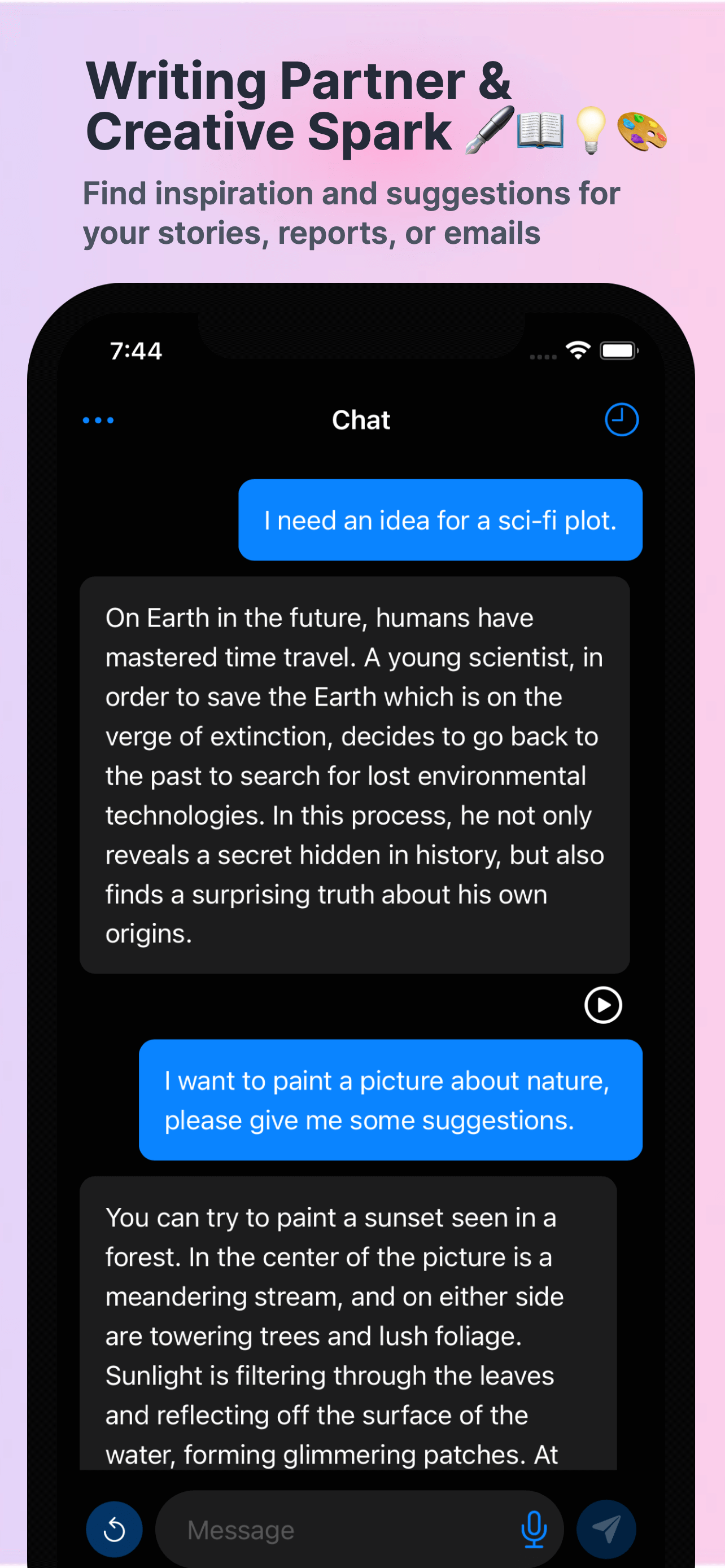 iOS screenshot 1